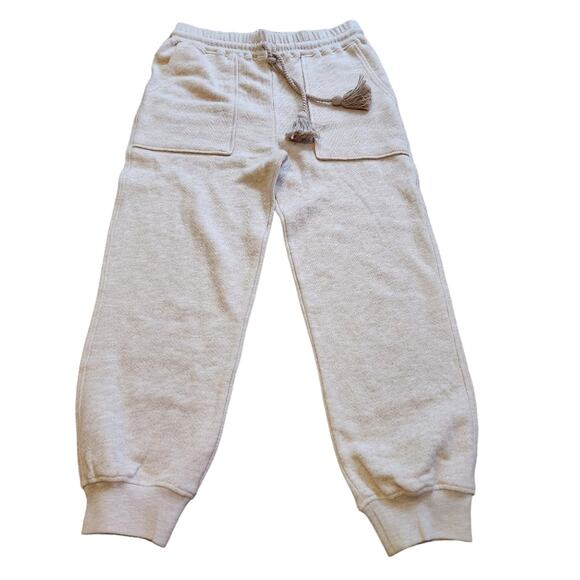 Ulla Johnson Charley Cotton cream joggers size large - Picture 3 of 5